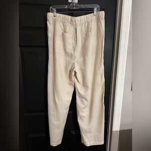 GAP Cream Chinos Relaxed Fit Lightweight